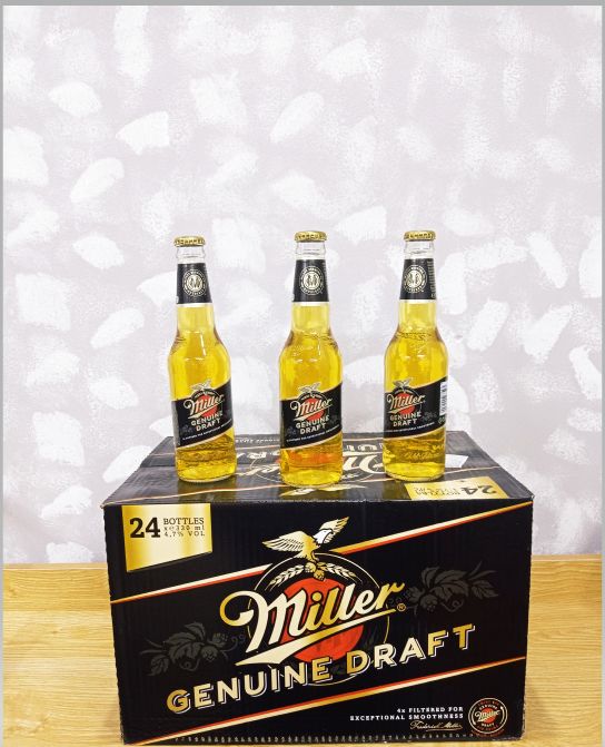 Bia Miller Genuine Draft Chai 330ml