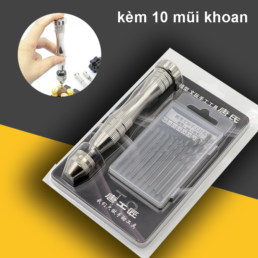 Bộ Khoan tay thủ công đa năng Mini TS