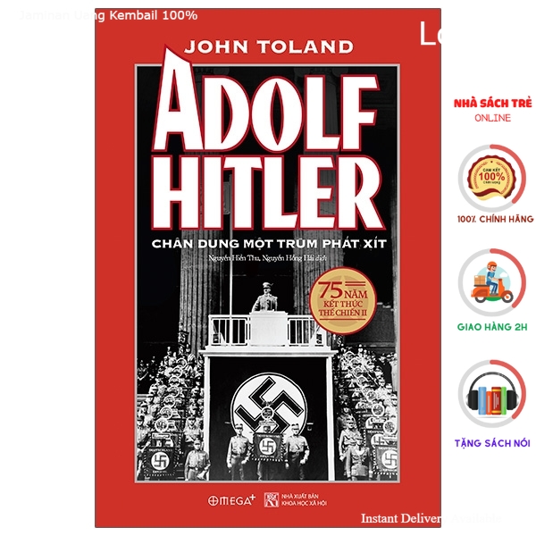 Sách Adolf Hitler - Chân Dung Một Trùm Phát Xít AlphaBooks