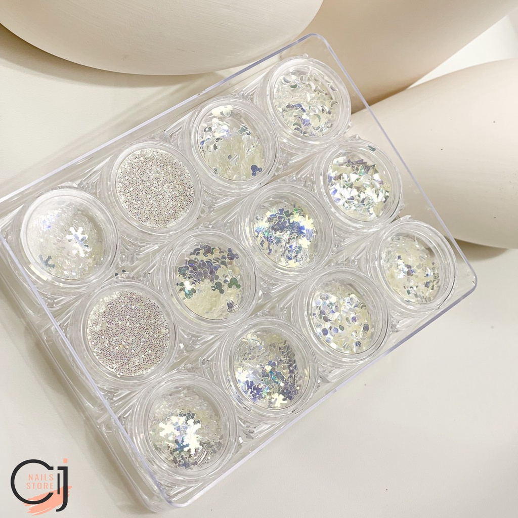 Set phụ kiện Nail đa dạng hình