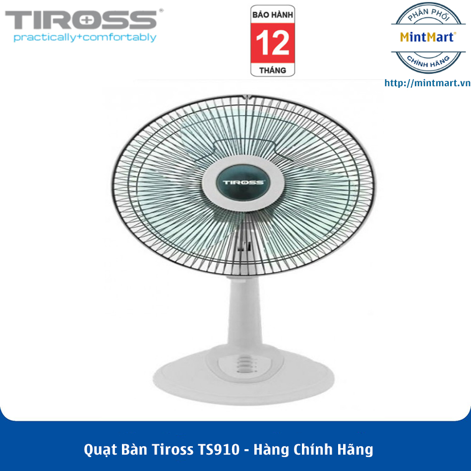 Quạt bàn tiross ts910 - hàng chính hãng
