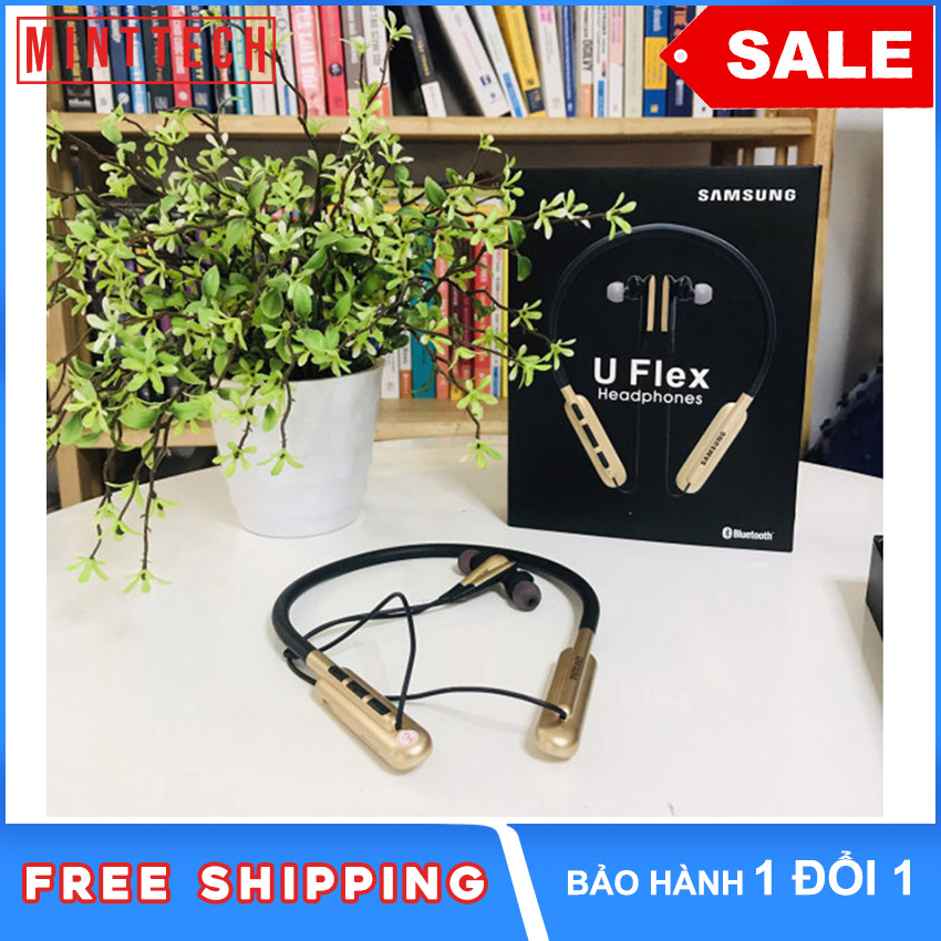 Tai Nghe Bluetooth không dây SamSung UFlex BG950 MintTech, Pin Trâu Bass Ấm, nhét tai phù hợp di chuyển, chạy bộ cho tất cả điện thoại iphone, sony, xiaomi, oppo, vsmart