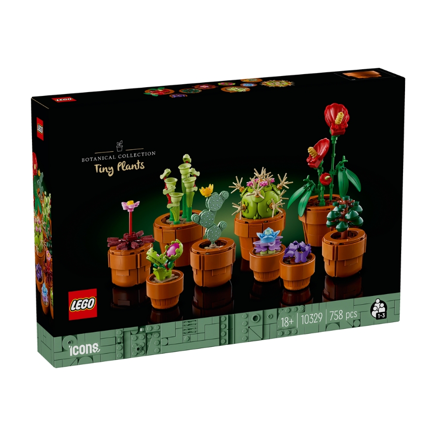 Đồ chơi lắp ráp bộ sưu tập hoa xương rồng lego adults 10329