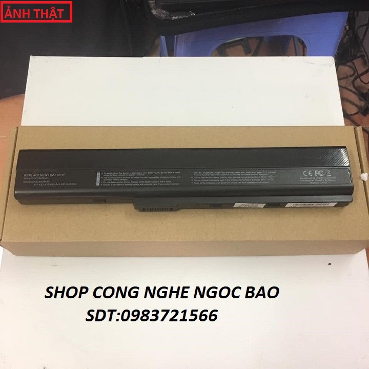 Pin Laptop Asus A42 A42F A42J K42 K42F K42J X42 X42F X42J