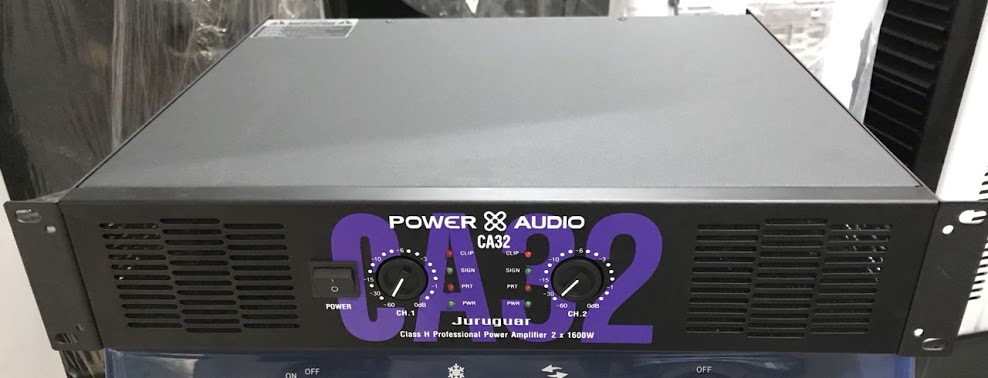 [Trả góp 0%]Cục đẩy công xuất Juruguar CA 32 32 sò 1600W đánh 4 loa bass 30mm hay chắc tiếng.