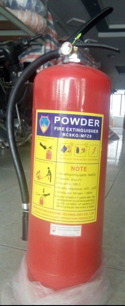 Thùng 2 Cái Bình Chữa Cháy Dạng Bột Khô BC MFZ4Kg Chữa cháy các đám cháy chất lỏng chất rắn chất khí dễ bay - Vỏ thép không gỉ