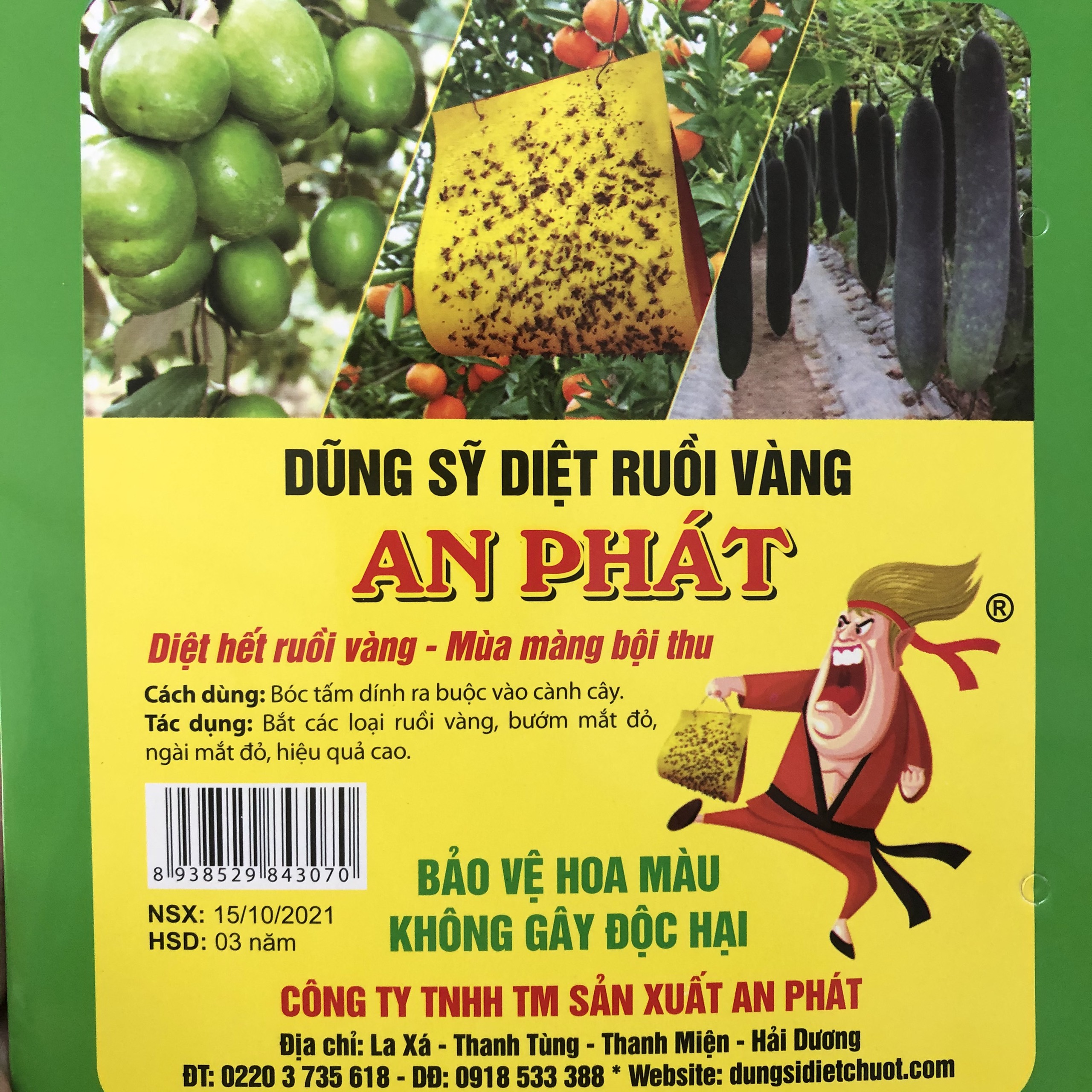 Bẫy dính ruồi vàng đục trái An Phát, COMBO 10 TẤM DÍNH RUỒI VÀNG AN PHÁT, kéo dinh ruồi vàng, diệt ruồi vàng an phát, tấm bẫy dính ruồi vàng an phát, dũng sĩ diệt ruồi vàng an phát, diệt ruồi vàng, sát thủ ruồi vàng đục trái
