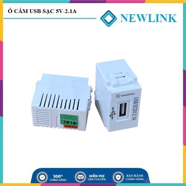 Ổ cắm sạc usb âm tường loại lắp vừa mặt panasonic