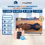 [TẶNG LOA BLUTOOTH] Google TV QLED Skyworth 43 Inch 43Q5600G - Hàng Chính Hãng, Mới 100%