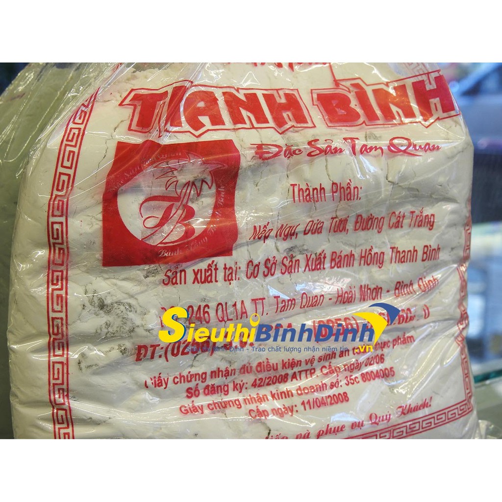 Combo 2kg bánh hồng Thanh Bình - đặc sản Tam Quan, Bình Định