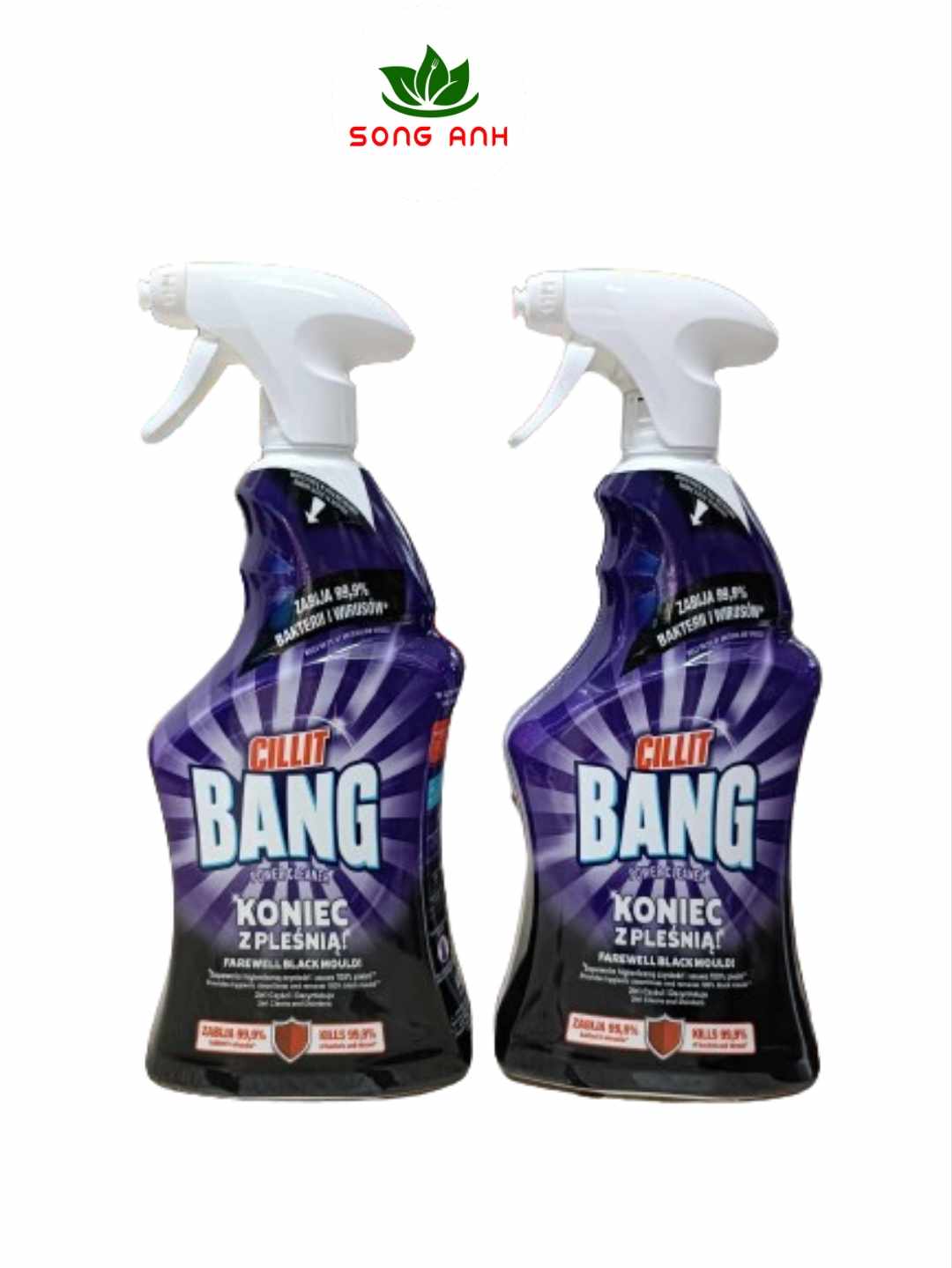 Hàng Đức chai tẩy nấm mốc vi khuẩn đa năng Cillit Bang Power Cleaner Farewell Black Mould 750ml