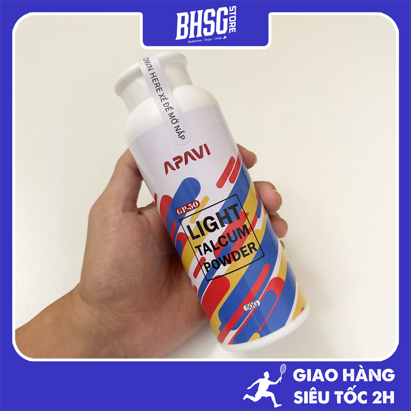 Phấn chống trơn trượt rất tốt khi xài quấn cán vải - chính hãng Apavi