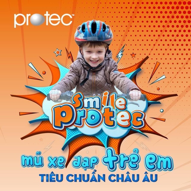 [Voucher Freeship Max] Mũ Bảo Hiểm Xe Đạp Chính Hãng Protec Smile Trẻ Em - Spider Men, Hello Kitty, Captain America, Batman, Transformers, Elsa, Frozen, Pony