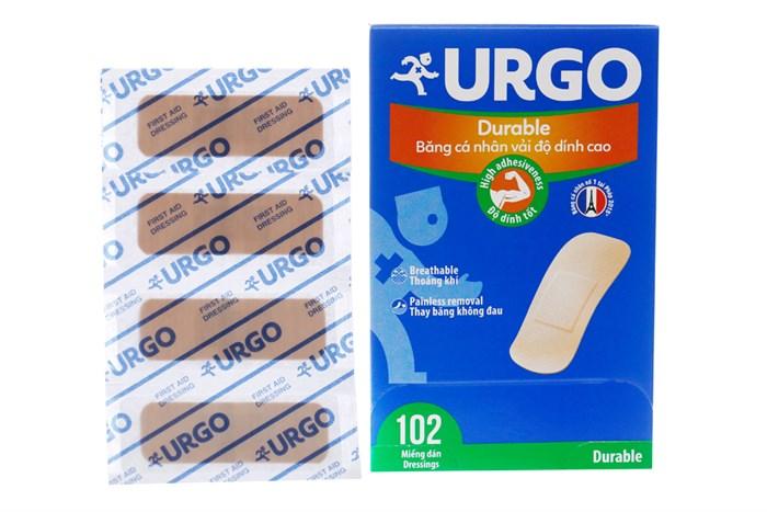 BĂNG CÁ NHÂN URGO VẢI ĐỘ DÍNH CAO