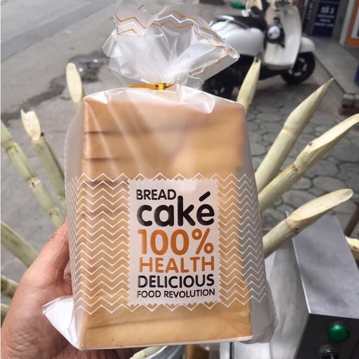 100 Túi bánh gối, bánh mì hoa cúc Cake
