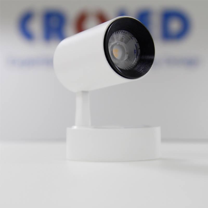 Đèn LED rọi đế ngồi Leo T 7w vỏ trắng,ánh sáng 3000k