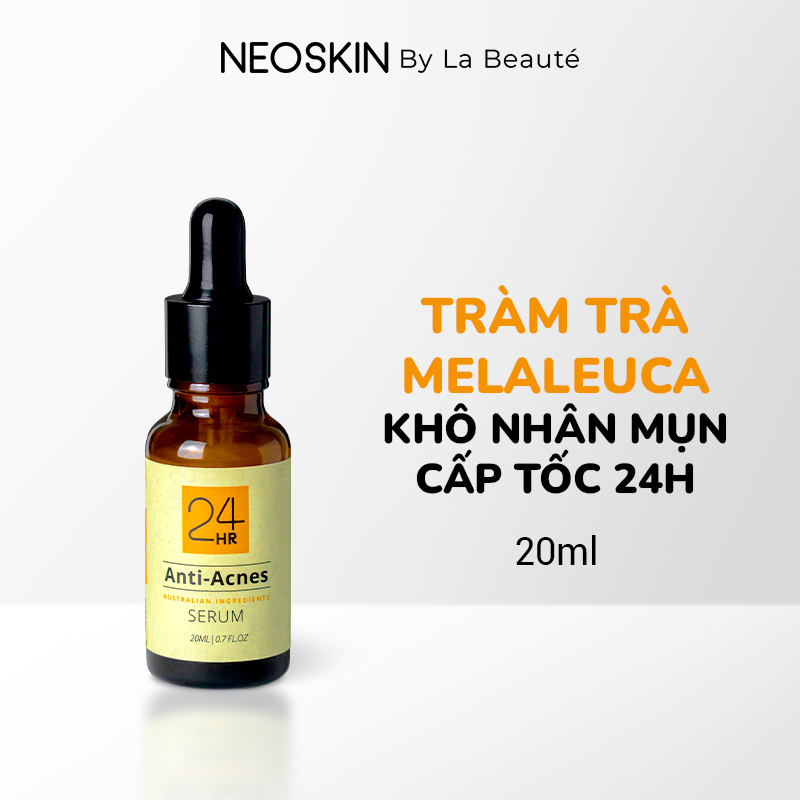 Serum Giảm Mụn Tràm Trà 24H ANTI-ACNES Giúp Giảm Mụn Dịu Đỏ Phù Hợp Với Mọi Loại Da 20ml