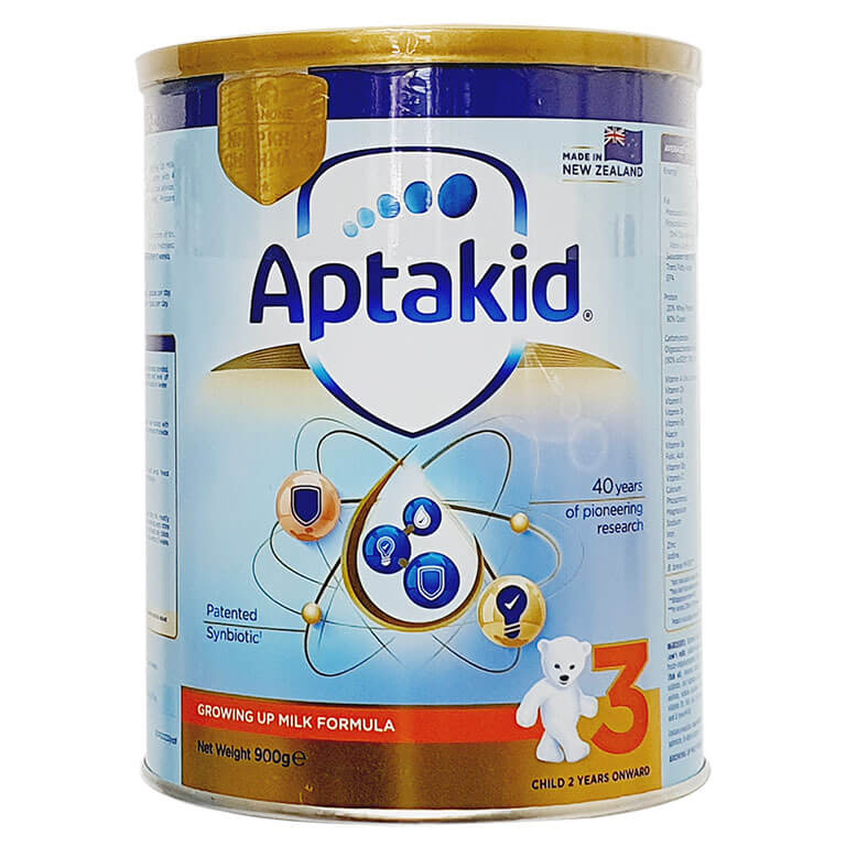 Sữa Aptakid Số 3 900G New Zealand 2 tuổi trở lên