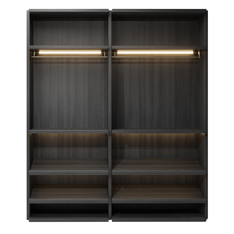 Tủ quần áo 2 cánh cửa kính SD-T001