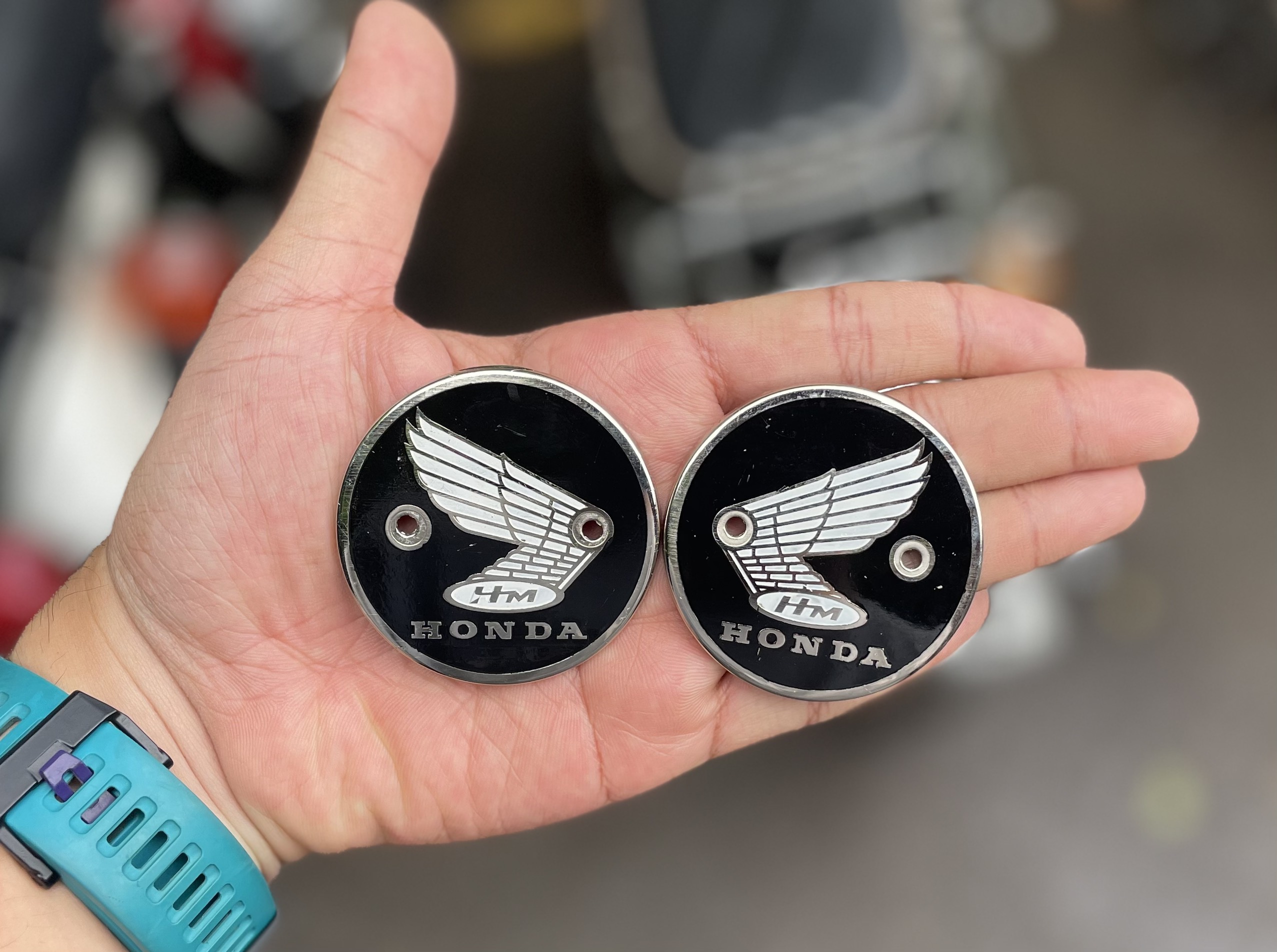 Cánh chim sắt logo honda 67 68 cd cl