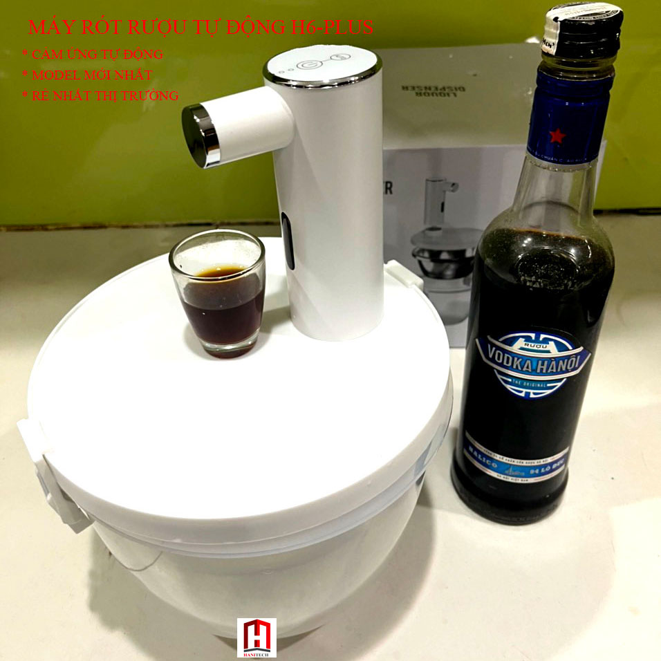 Máy rót rượu tự động cảm ứng không chạm tự động H6-Vplus