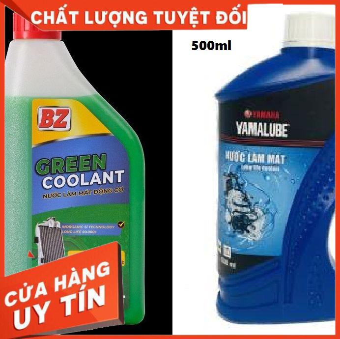 Nước mát giải nhiệt động cơ yamaha/bz chai 0.5l, nước làm mát bz/yamaha pha sẵn chai 500ml