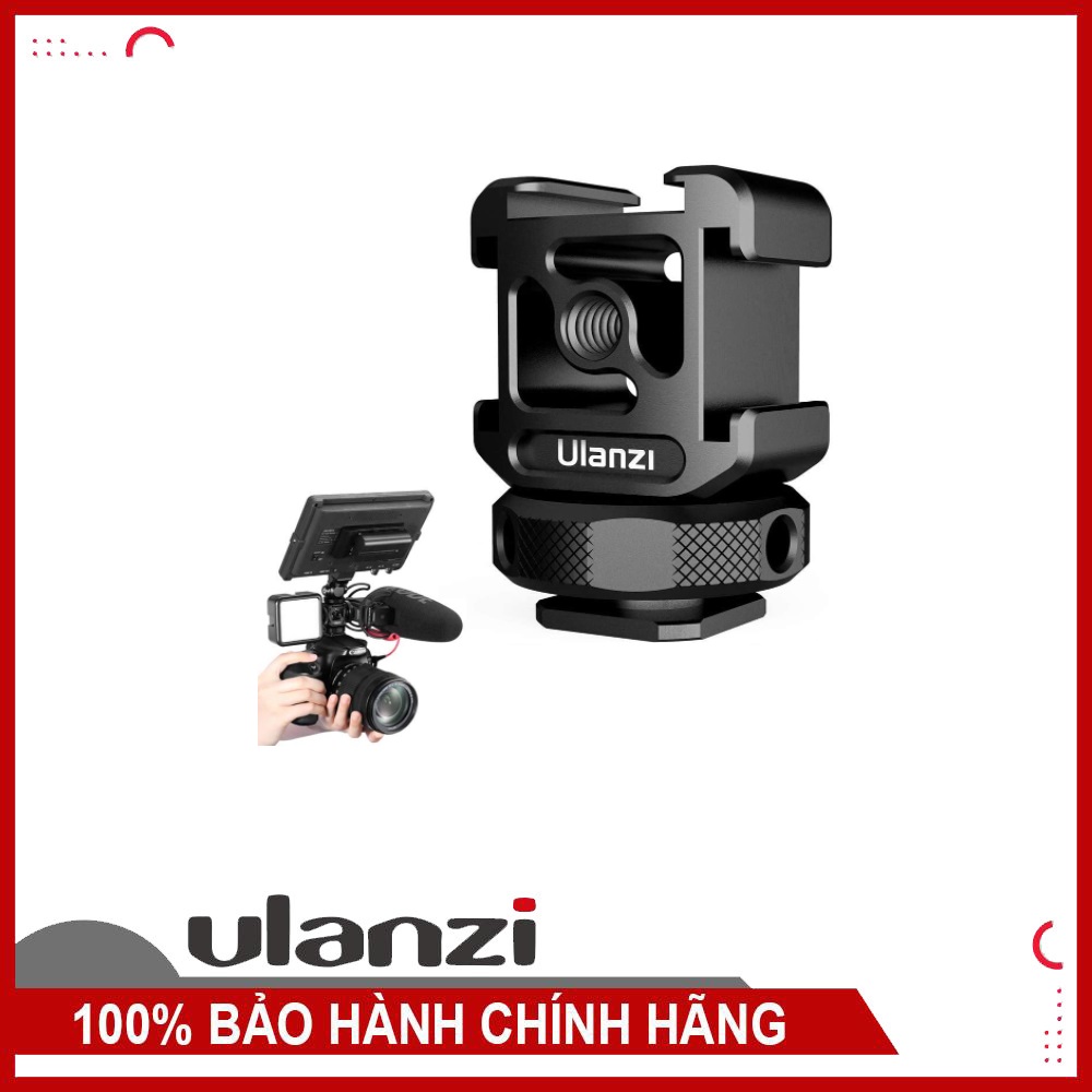 Cold shoe mounts để gắn monitor/micro/đèn led - ulanzi pt-12