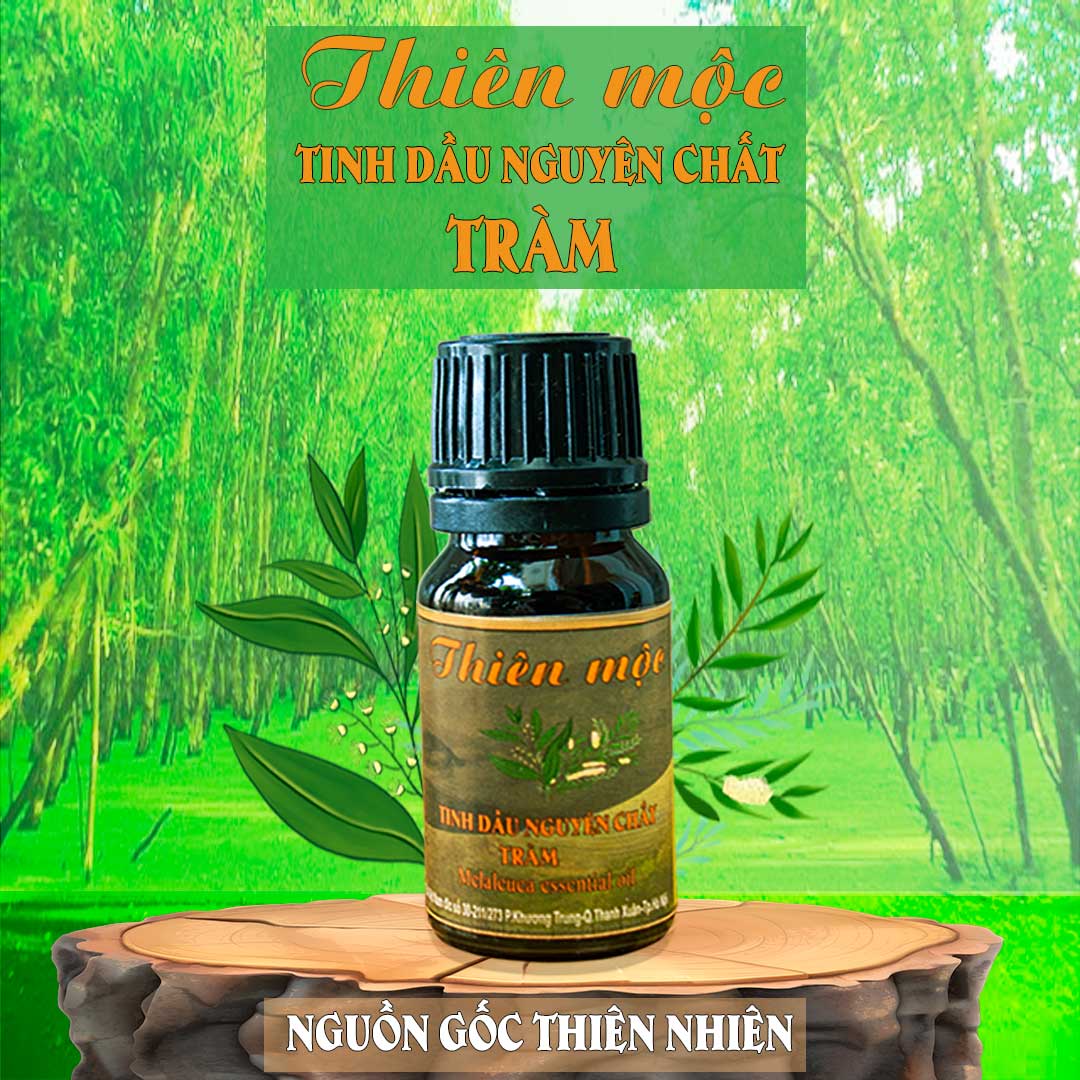 Tinh Dầu Tràm Nguyên Chất Tinh Dầu Tràm Diệt Khuẩn Xông Phòng Làm Sạch Không Khí Tinh Dầu Tràm Trà Gió Nguồn Gốc Thiên Nhiên-Tinh Dầu Tràm Thiên Mộc