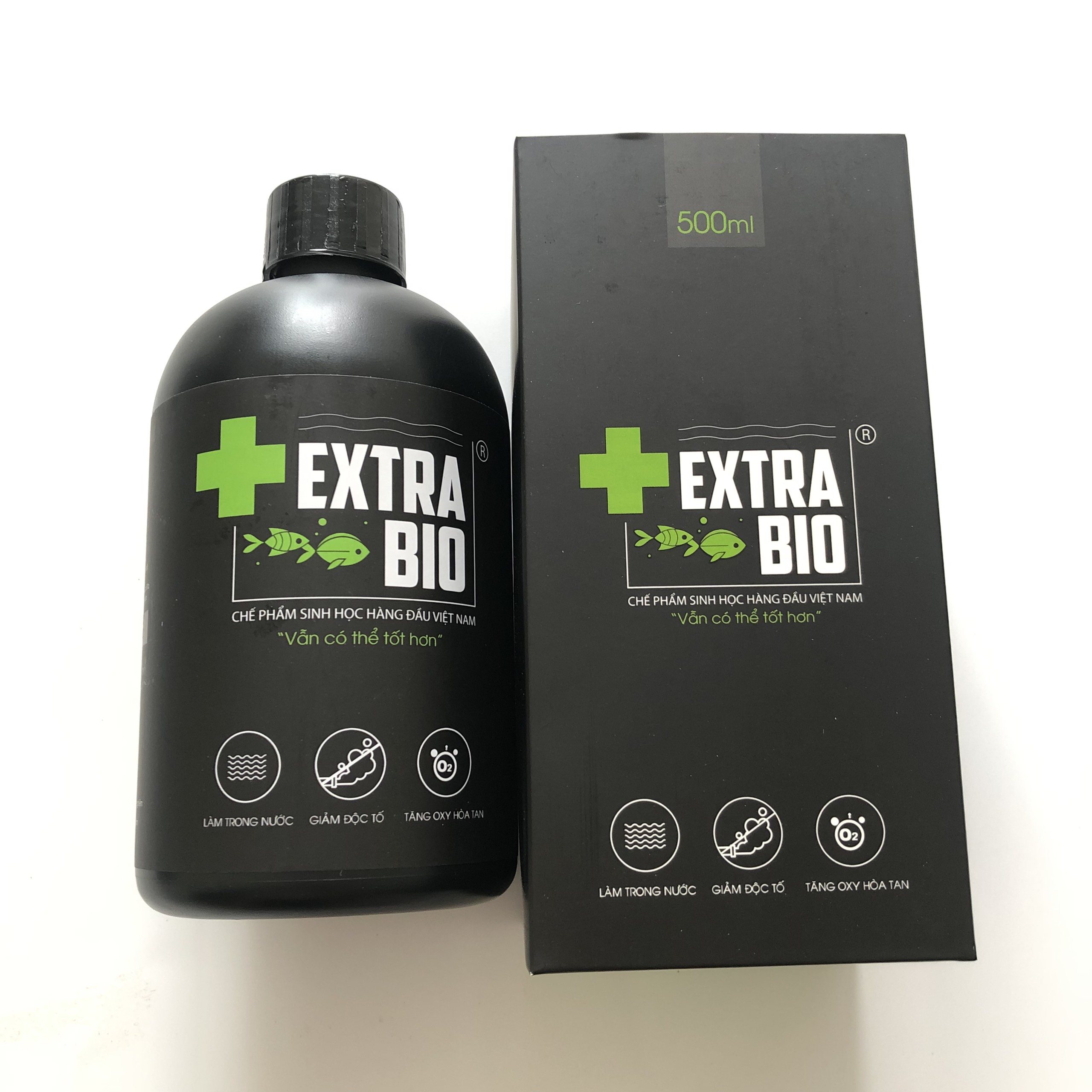 Vi Sinh Extra Bio 500ml 1000ml (men vi sinh làm trong nước và cân bằng PH cho hồ cá Koi bể cá cảnh) - 5