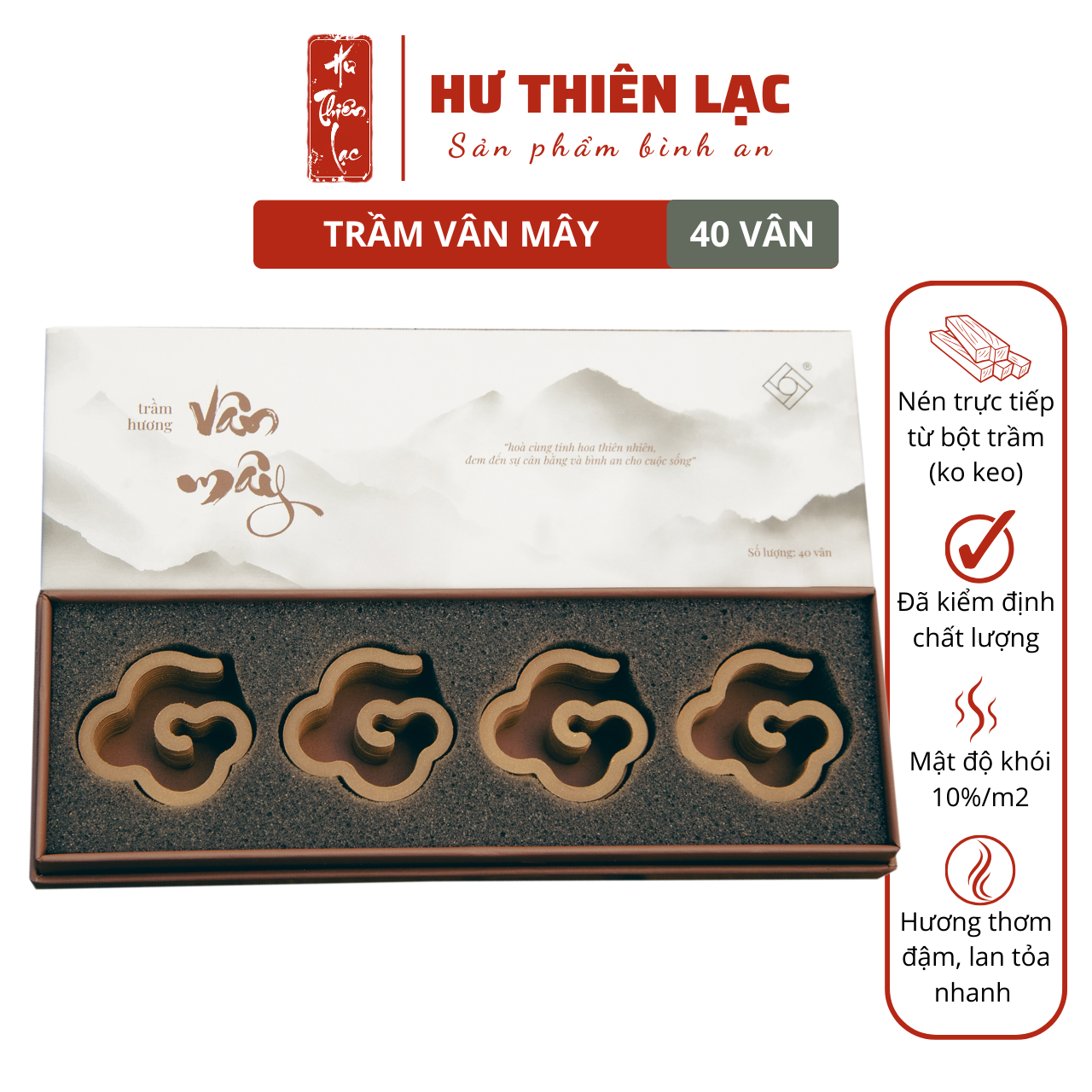 Combo Trầm hương Vân Mây - Theo mệnh