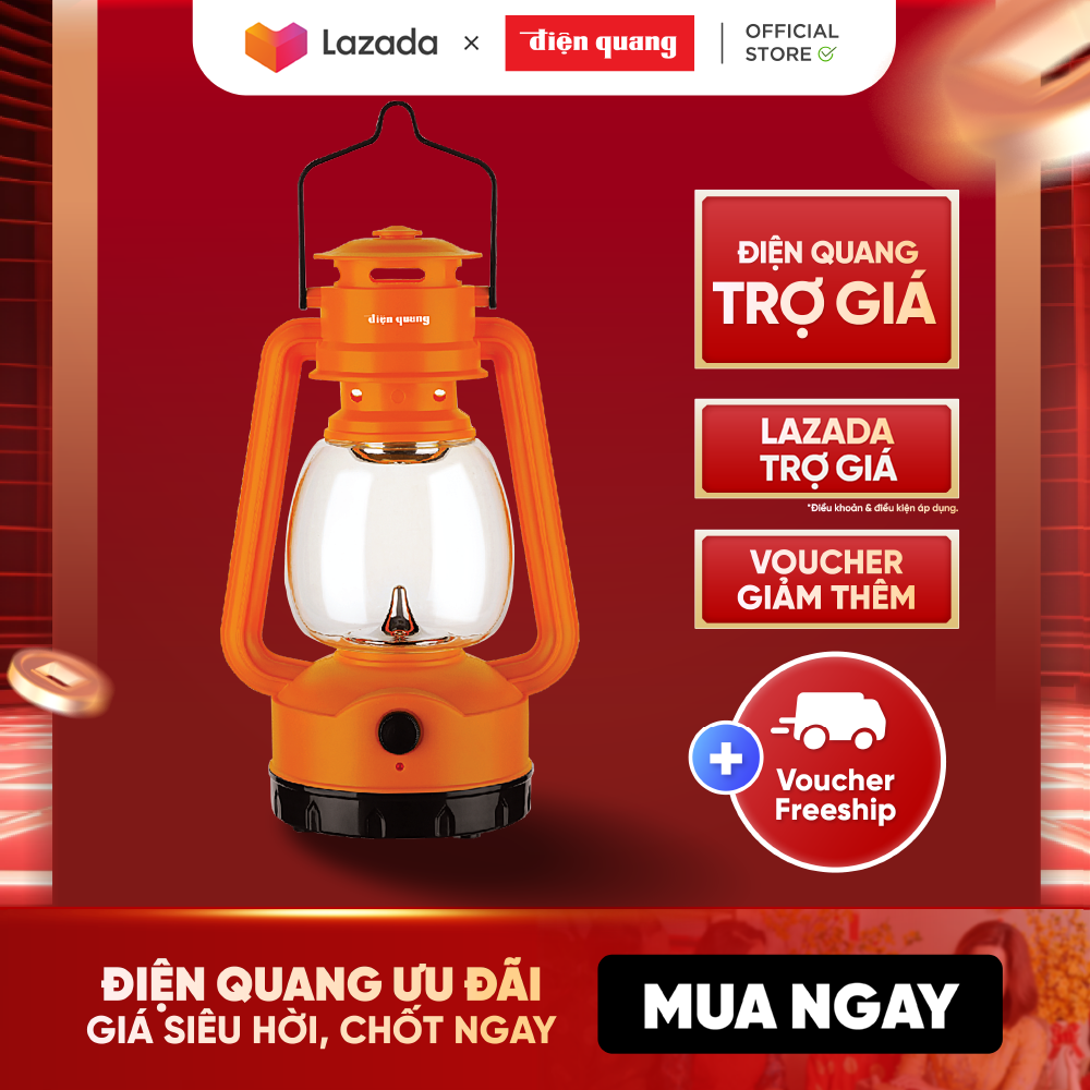 Đèn sạc led điện quang đq prl05 o