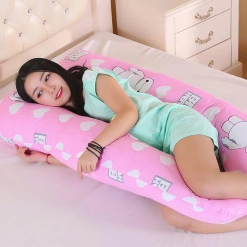 Gối ôm và tự lưng chữ u cho bà bầu