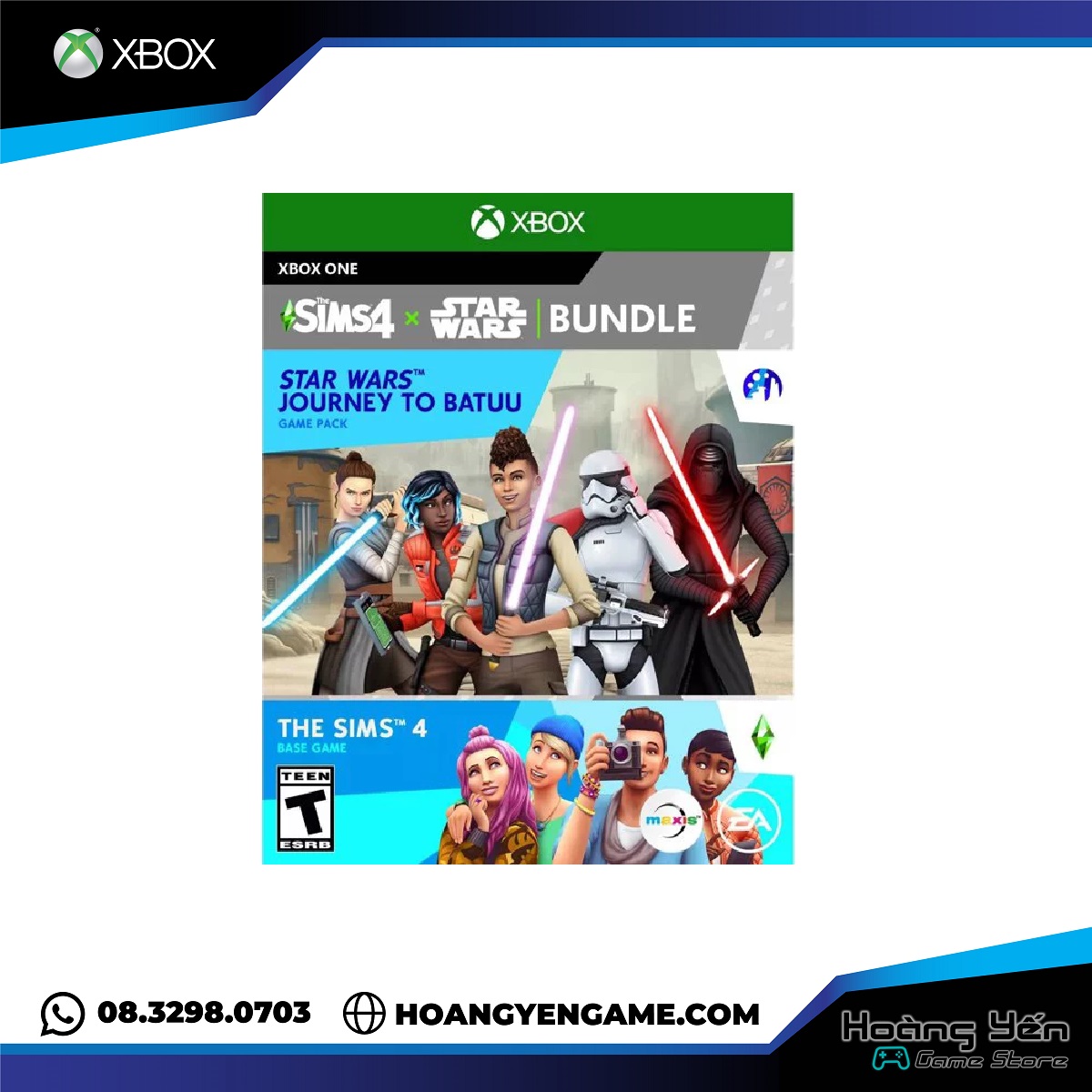 Đĩa game xbox one the sims 4 stars war bundle