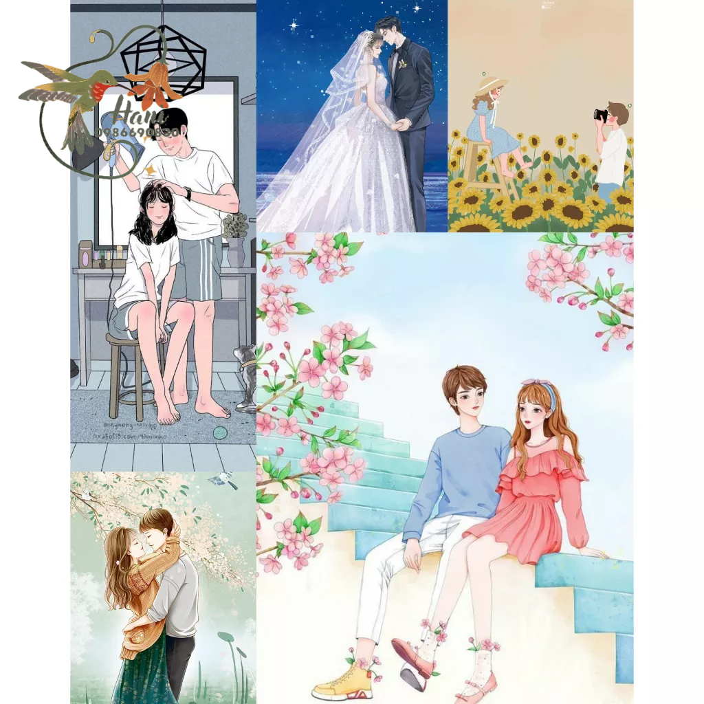   Chủ Đề Tình Yêu  Tranh Đính Đá Tình Yêu Gắn Đá 5D Kích Thước 30x40 Tự Hoàn Thành DIY 