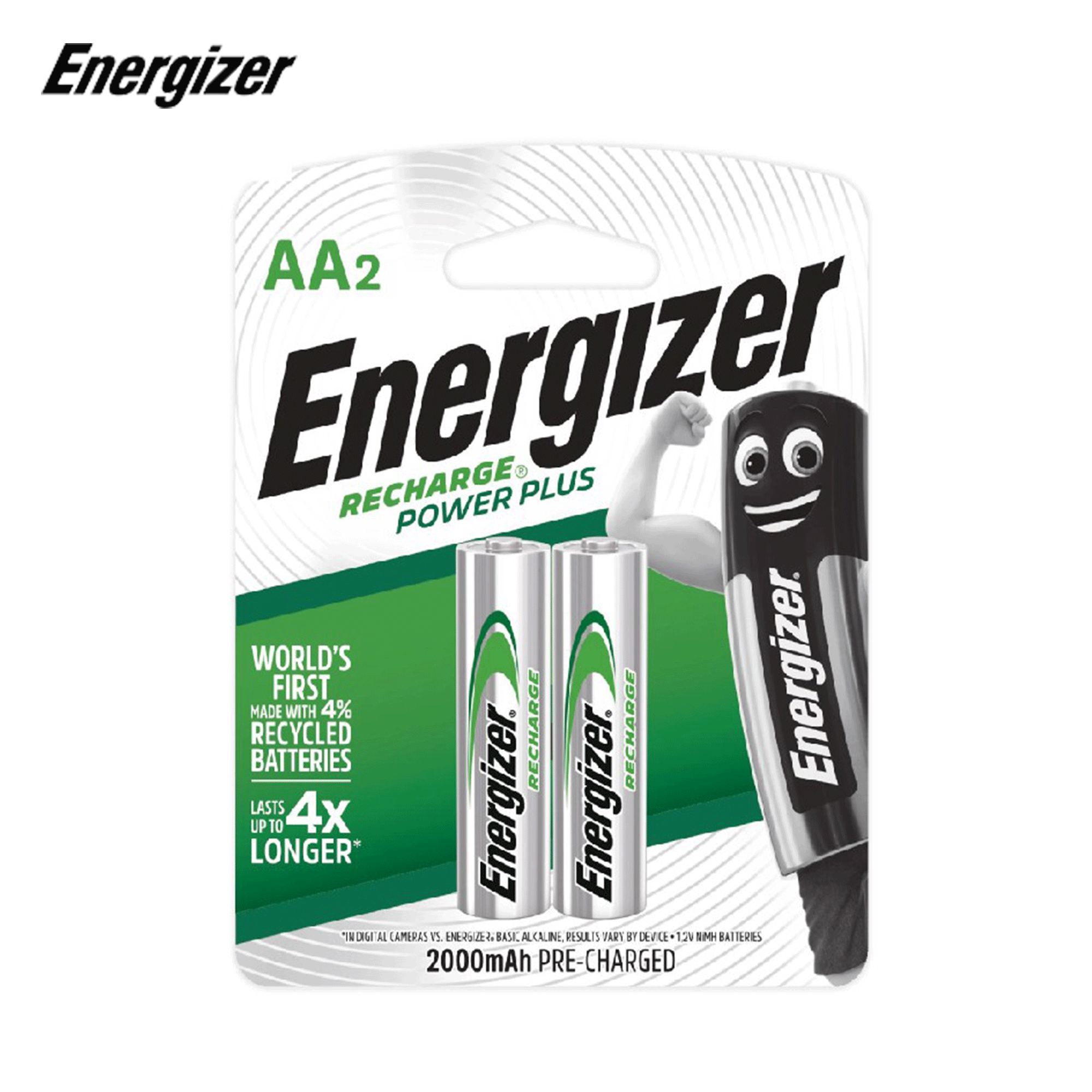 Pin sac energizer aa 2000mah nh15 pp rp2 - vỉ 2 viên - hàng chính hãng