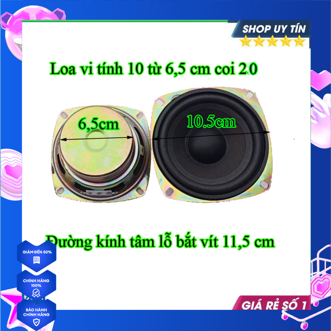 Bass loa vi tính 10 -loa bass vi tính 10 cm