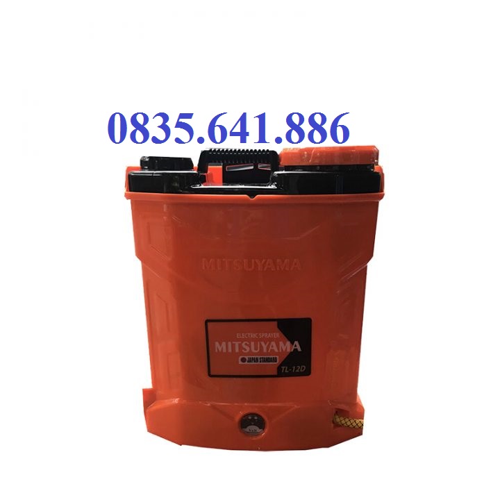 Bình phun xịt điện 20l mitsuyama tl-20sn pin lithium