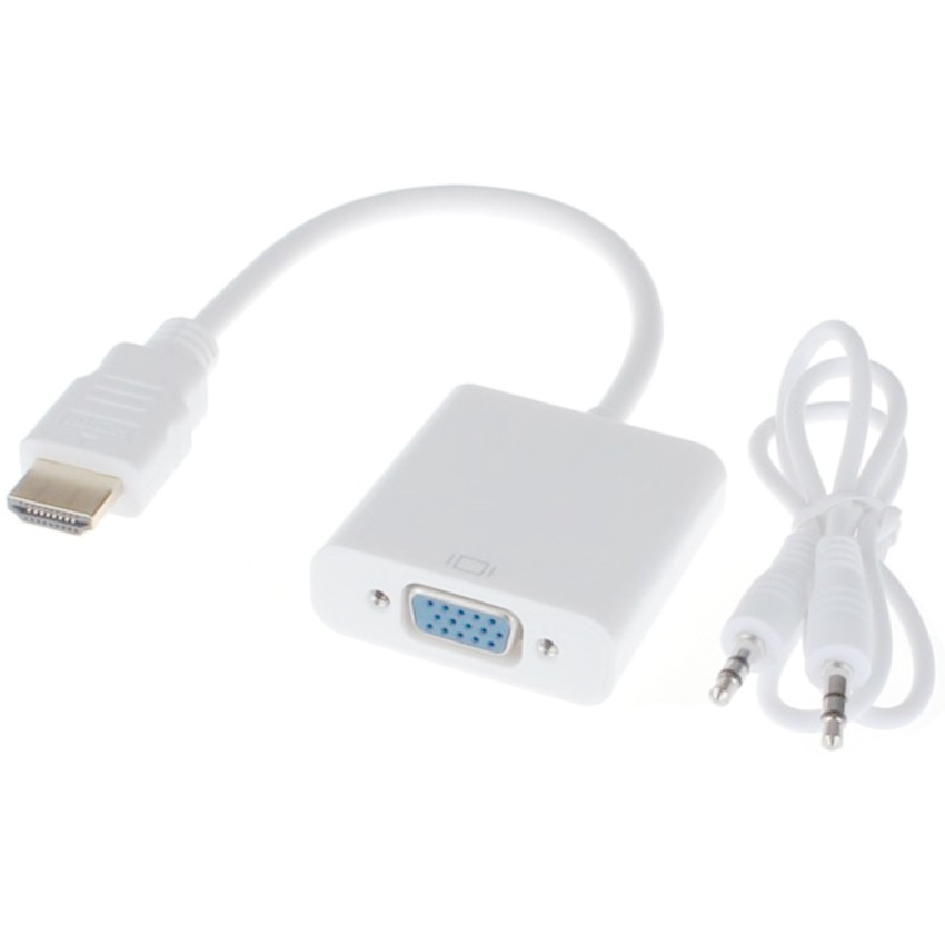 Cáp chuyển đổi HDMI sang Vga có âm thanh