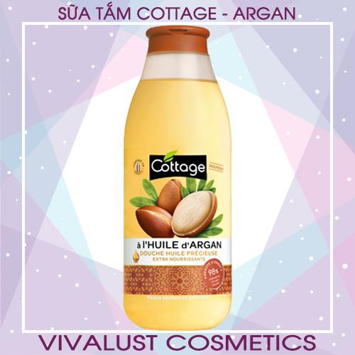 Sữa tắm cottage argan oil - tinh dầu argan