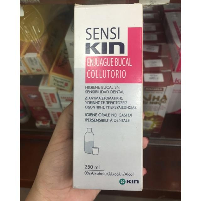 Nước súc miệng.sensi.kin 250ml.