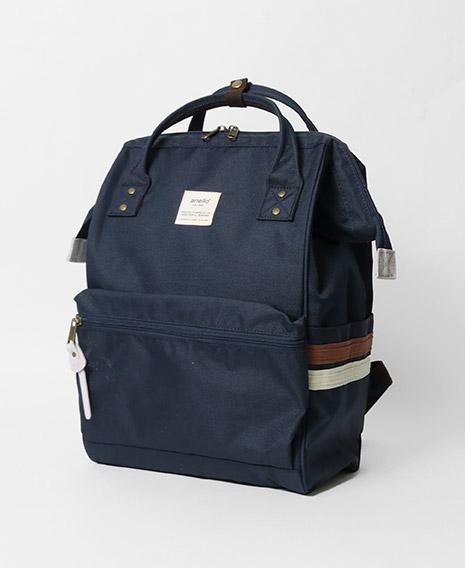 Balo ANELLO 2 sọc cỡ vừa AU-B3052