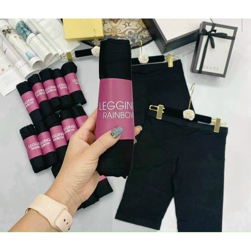 Quần legging ngố nâng mông co dãn 4 chiều,Quần Legging ngố Thái siêu hot siêu co giãn