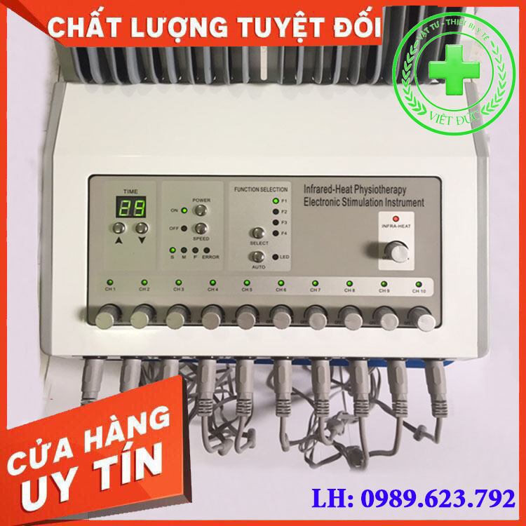Máy điện xung 10 cổng - máy 10 cổng