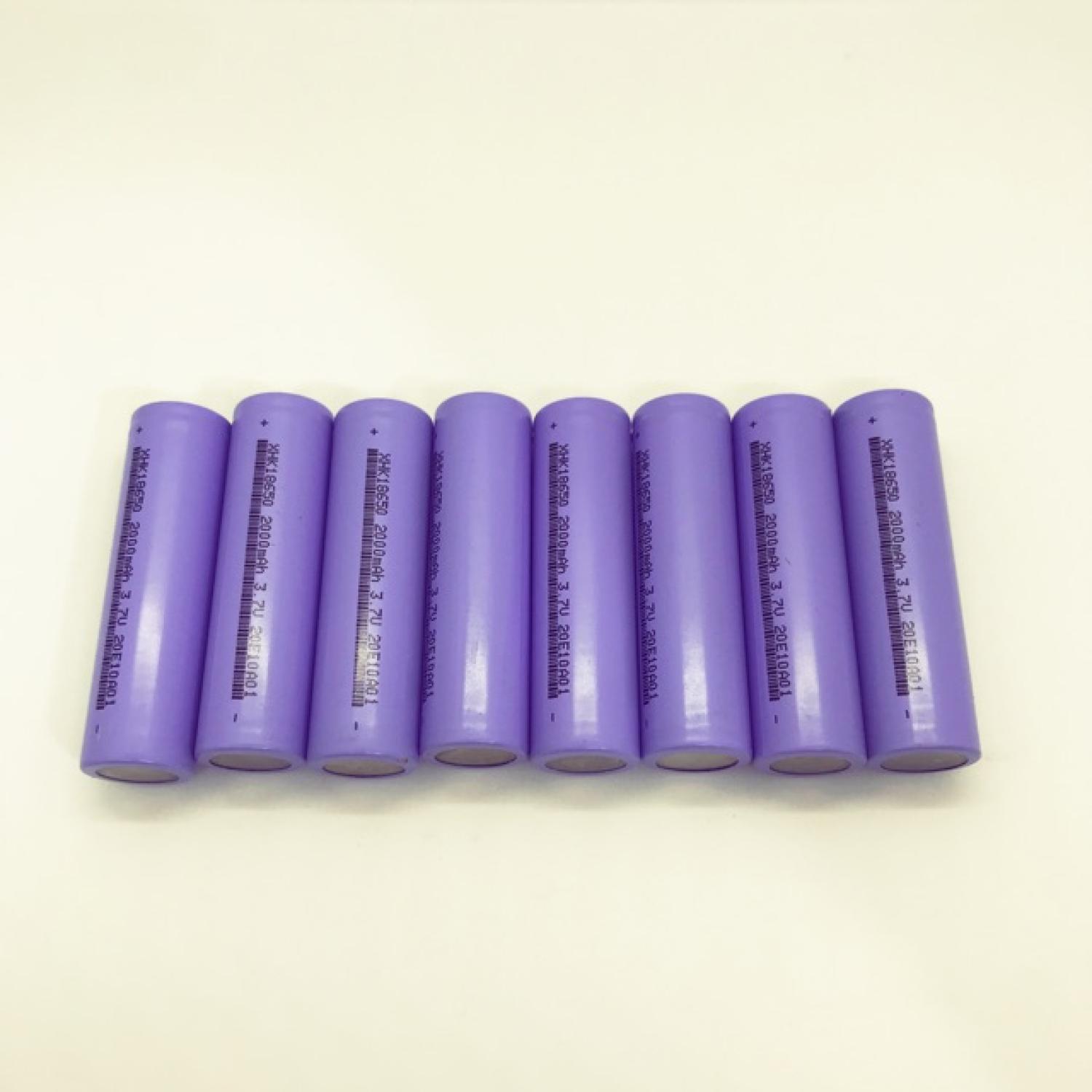 Pin cell 18650 2000mah
