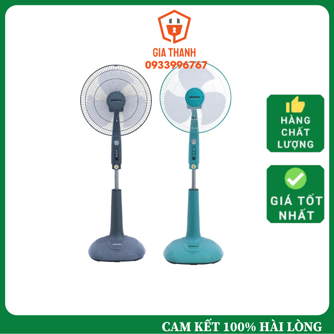 Quạt đứng hẹn giờ senko dh1600