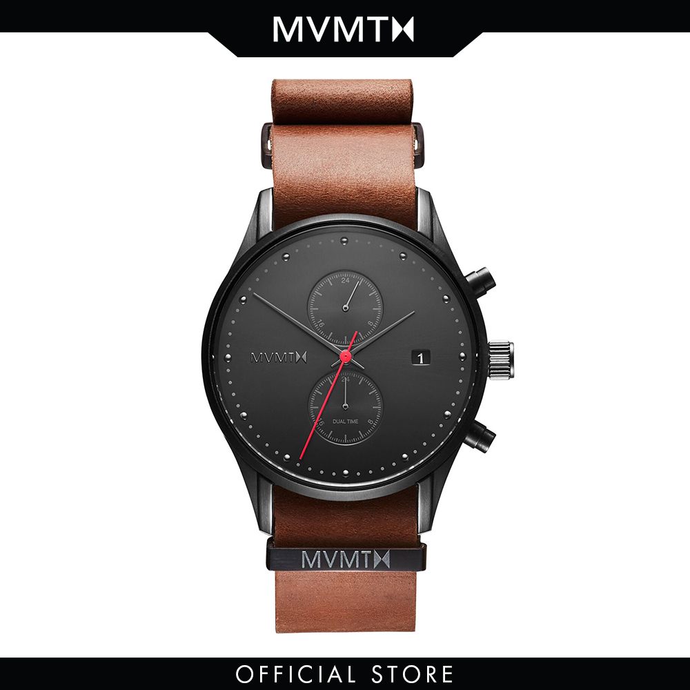 Đồng hồ nam mvmt dây da 42mm - voyager d-mv01-btl2