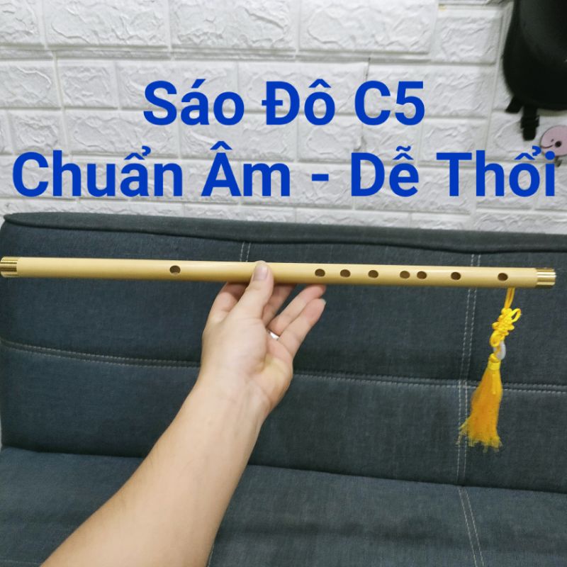 Sáo Trúc Tone Đô Khoét thủ công Hình thức đẹp