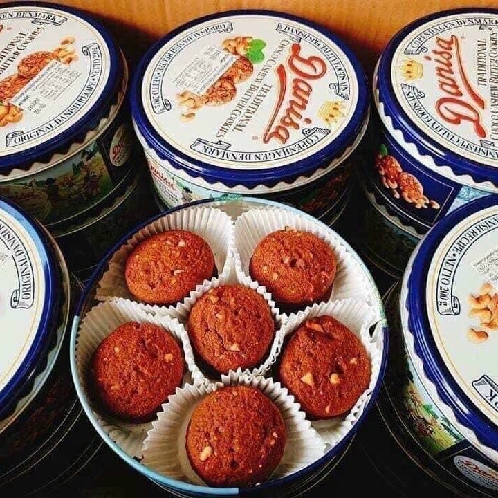 [Hộp 200gr] Bánh quy Choco Hạt Điều Danisa Thái - Date T9/2023
