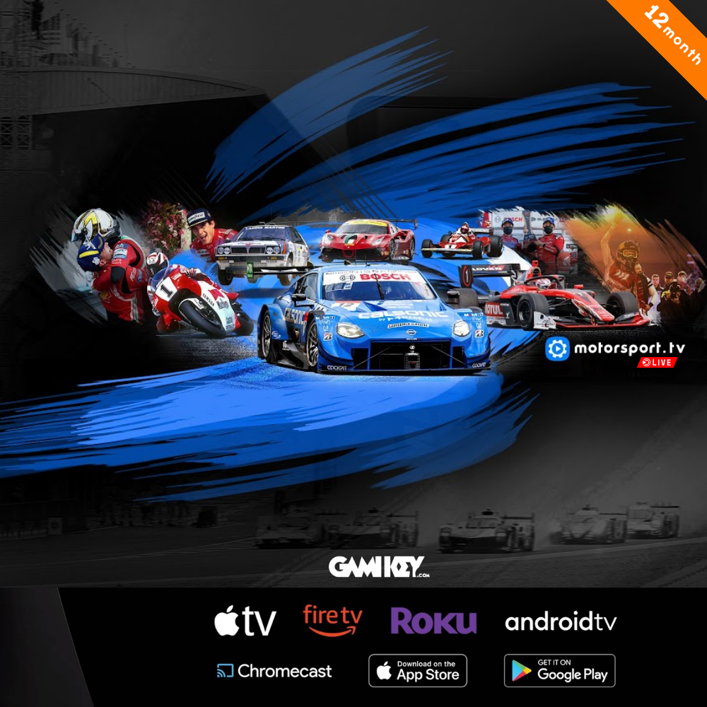 Motorsport account world's No. 1 formula sports TV [Voucher Gamikey]