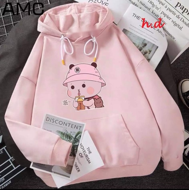 Áo hoodie cô bé mút nước HĐ11 , áo kiểu nữ, áo thun nam nữ, quần khaki, quần nữ, sét bộ mặc ở nhà, áo thun tay dài, quần jean ống rộng - AD